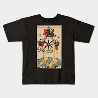 Vintage Tarot Card Fortune Kids T-Shirt